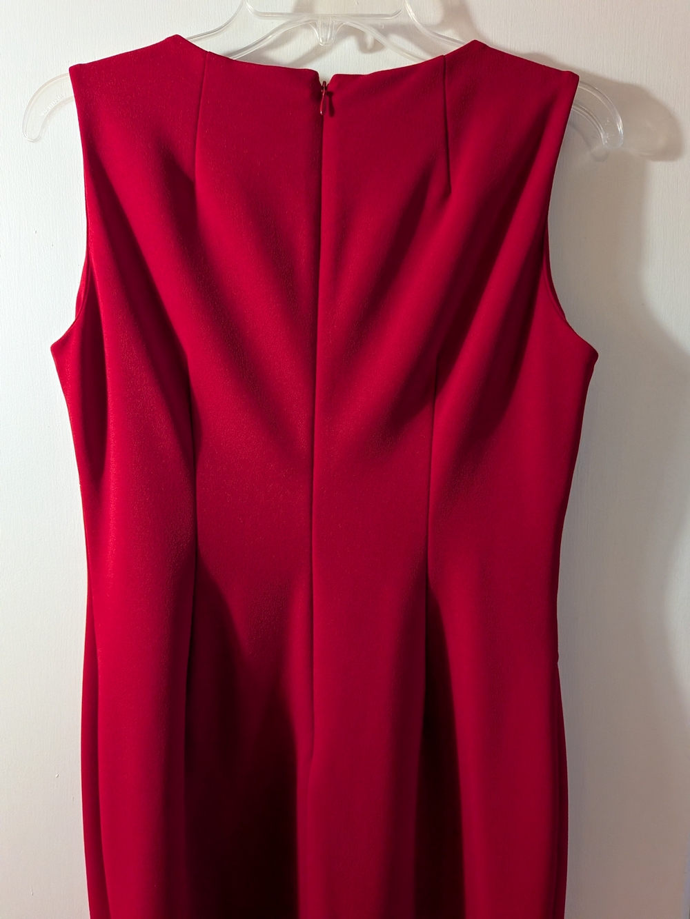 Calvin Klein Women's Red Sheath Dress - Picture 7 of 15